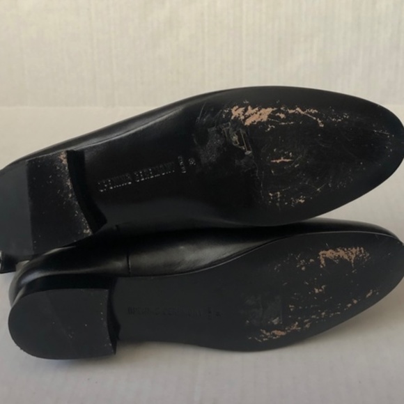 Opening Ceremony Norrah Womens Black Leather Ankle Shoes. Size 39 - Picture 6 of 7